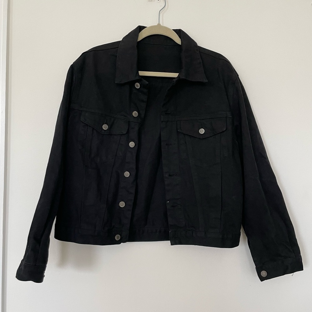 Pacsun black denim jacket